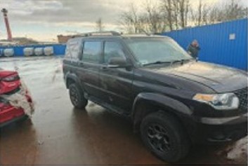 Продается с торгов УАЗ Patriot 2024 года, респ. Удмуртская, г. Ижевск, №7225