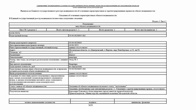 3-к квартира площадью 49 м² фото 68651