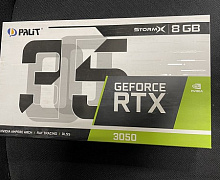 превью Видеокарта Palit NVIDIA GeForce RTX 3050, PA-RTX3050 STORMX, 8Гб фото 1