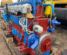 превью Дизельный двигатель на тепловоз ТГМ-4/ТГМ-4А фото 1